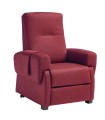 Poltrona Magic Solution Reclinabile Relax Ritz 09 Rosso XFEED