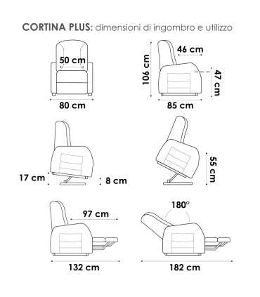 Poltrona Cortina Plus ALL