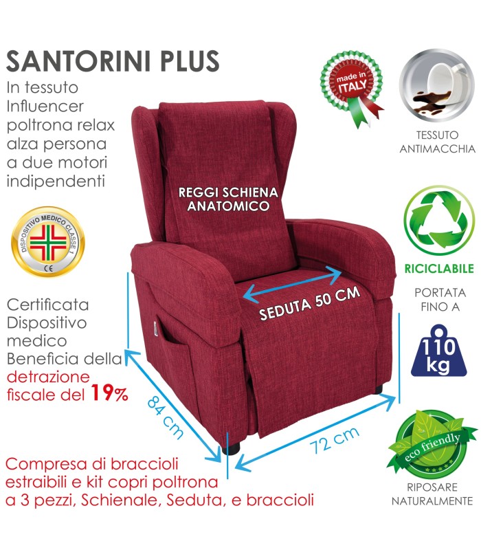 Poltrona Santorini Plus Influencer 305 XFEED